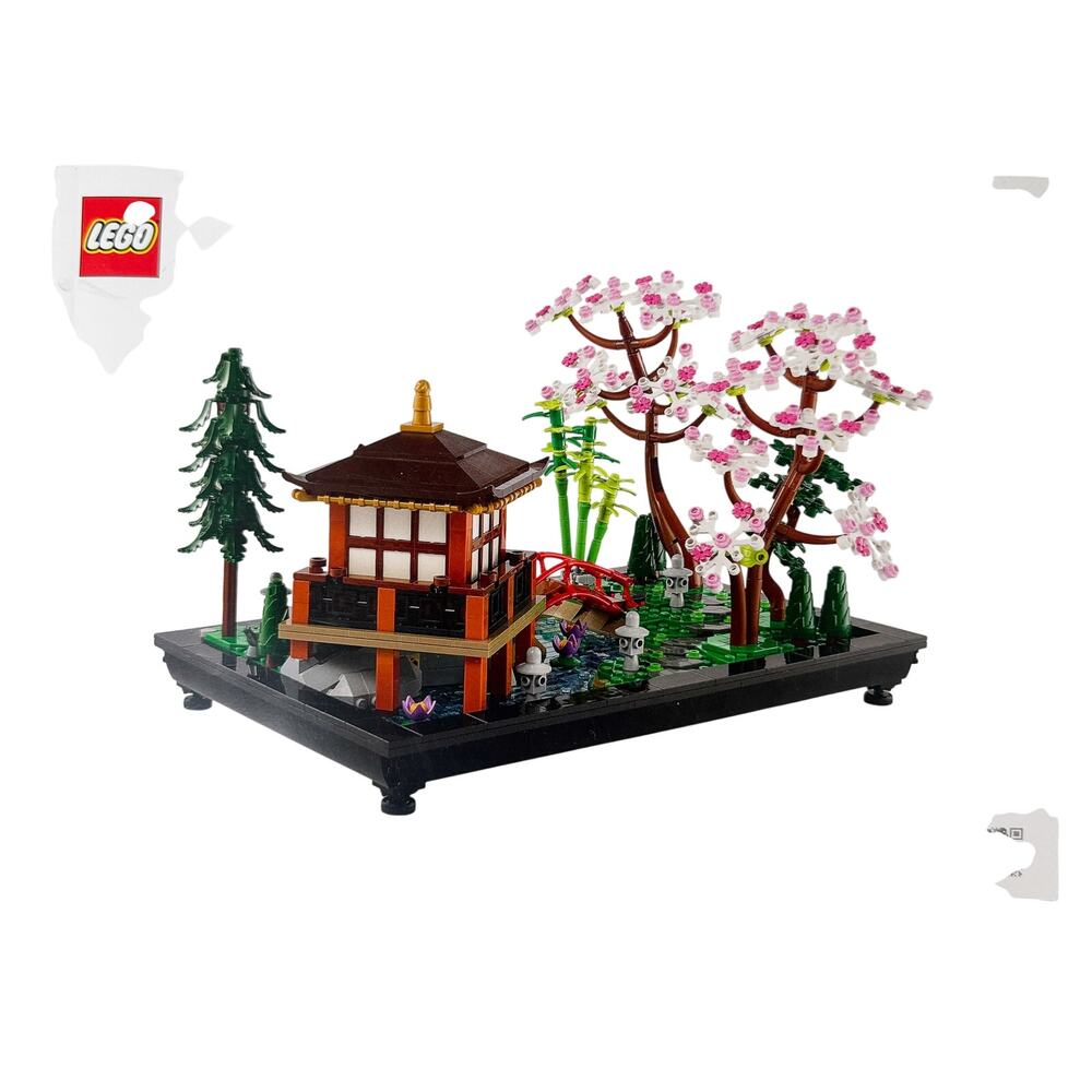 LEGO Icons Tranquil Garden Set 10315 Japanese-Style Instruction Booklet Manual